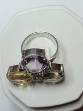 Load image into Gallery viewer, Gemstone Ring Adjustable
