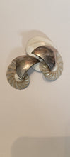 Load image into Gallery viewer, Sterling Nautilus Shell Earrings
