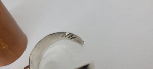 Sterling Armlet Cuff and ring attached