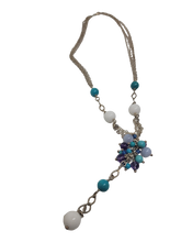 Load image into Gallery viewer, Sterling and Genuine Stone Necklace
