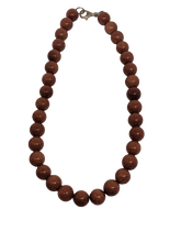 Load image into Gallery viewer, Goldstone Necklace with Sterling Closure
