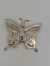 Load image into Gallery viewer, Southwestern Sterling Butterfly
