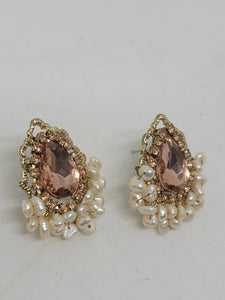 Vintage Genuine Pearl Earrings