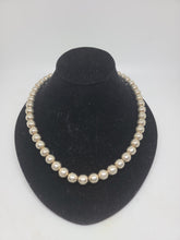 Load image into Gallery viewer, Heavy Sterling Native Pearl Necklace
