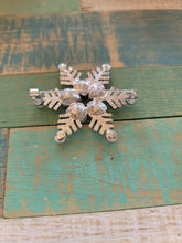 Load image into Gallery viewer, Snowflake Brooch
