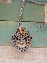 Load image into Gallery viewer, Vintage Glass Cameo Necklace
