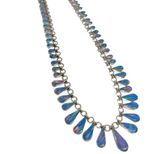 Load image into Gallery viewer, Vintage Sterling Opal Choker
