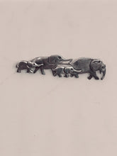 Load image into Gallery viewer, Vintage Sterling Elephants Signed
