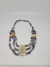 Load image into Gallery viewer, Amethyst,  Pearls and MOP
