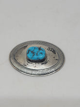 Load image into Gallery viewer, Vintage Sterling with Turquoise Brooch
