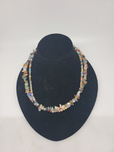 Load image into Gallery viewer, Two Strand Multistone Necklace
