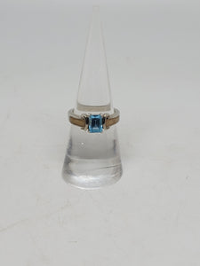 Vintage Sterling Avon Topaz with Enamel