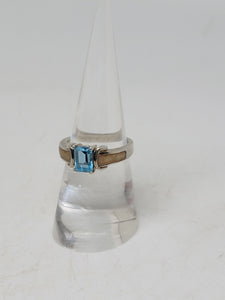 Vintage Sterling Avon Topaz with Enamel