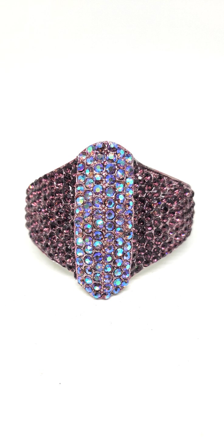 Pink Bling Crystal Clamper