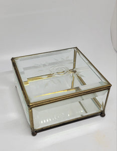 Vintage Glass Box