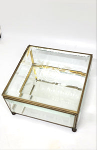 Vintage Glass Box