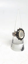 Load image into Gallery viewer, Sterling Silver MOP and Marcasite Ring
