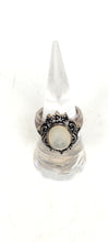 Load image into Gallery viewer, Sterling Silver MOP and Marcasite Ring
