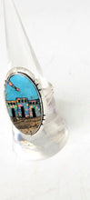 Load image into Gallery viewer, Stone and Opal inlay Ring
