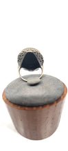 Load image into Gallery viewer, Vintage Sterling Onyx Ring
