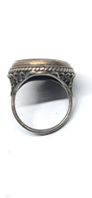 Load image into Gallery viewer, Vintage Sterling Onyx Ring
