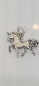 Sterling Unicorn Charm