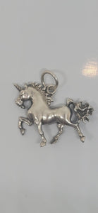 Sterling Unicorn Charm