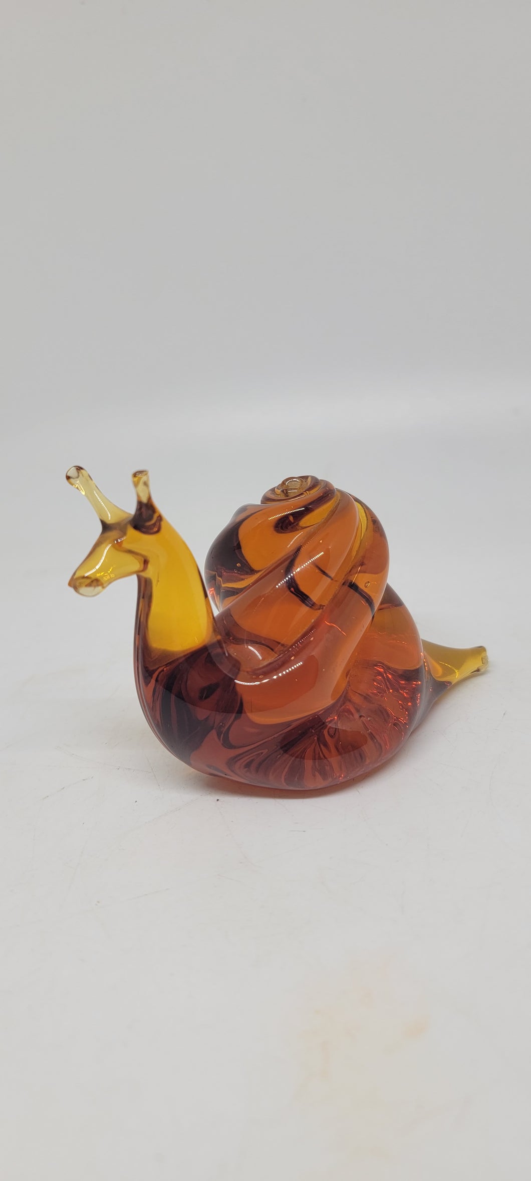 Amber Glass Snail