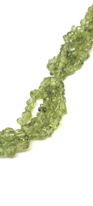 Beautiful Peridot Chip Multistrand