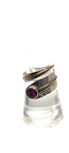 Load image into Gallery viewer, Sterling Ruby Adjustable Ring
