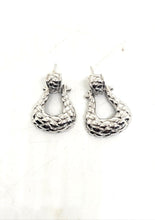 Load image into Gallery viewer, Sterling Textured Earrings
