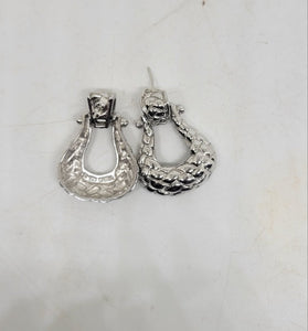 Sterling Textured Earrings