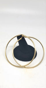 Sterling vermeil Hoops