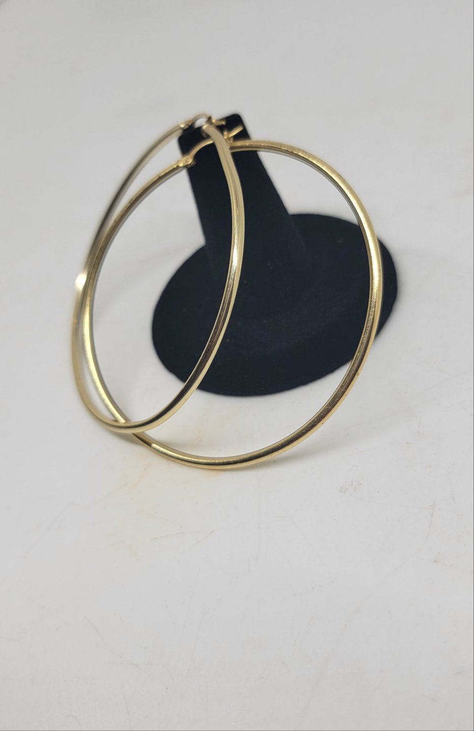 Sterling vermeil Hoops