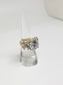 Sterling Vermeil Bling Ring