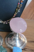 Load image into Gallery viewer, Pink Quartz Palm Stone
