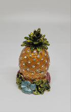 Load image into Gallery viewer, Enamel Pineapple Trinket Box
