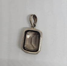 Load image into Gallery viewer, Sterling Smokey Topaz Pendant
