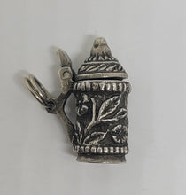 Load image into Gallery viewer, Vintage Sterling Beer Stein Charm
