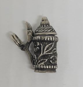 Vintage Sterling Beer Stein Charm