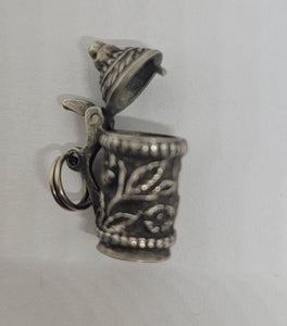 Vintage Sterling Beer Stein Charm