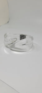 Vintage Lucite Clear Clamper