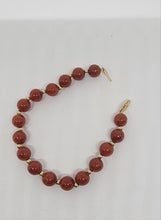 Load image into Gallery viewer, 14K Carnelian Stone Bracelet
