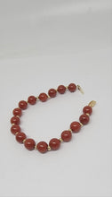 Load image into Gallery viewer, 14K Carnelian Stone Bracelet
