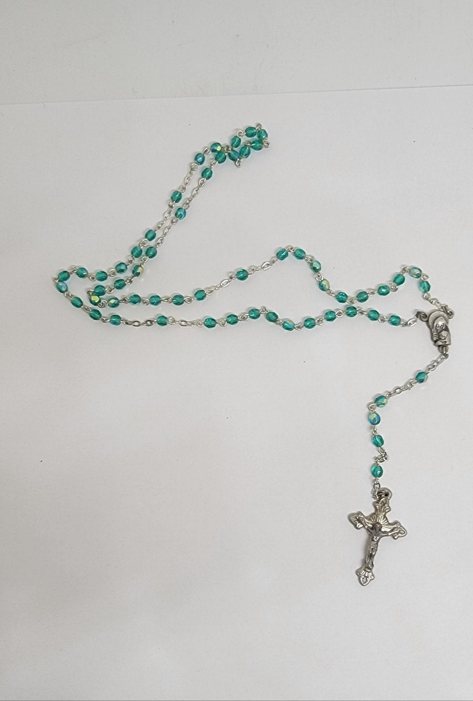 Vintage Crystal Rosary