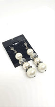 Load image into Gallery viewer, Faux Pearl Drop Earrings
