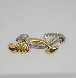 Vintage Two Tone Brooch