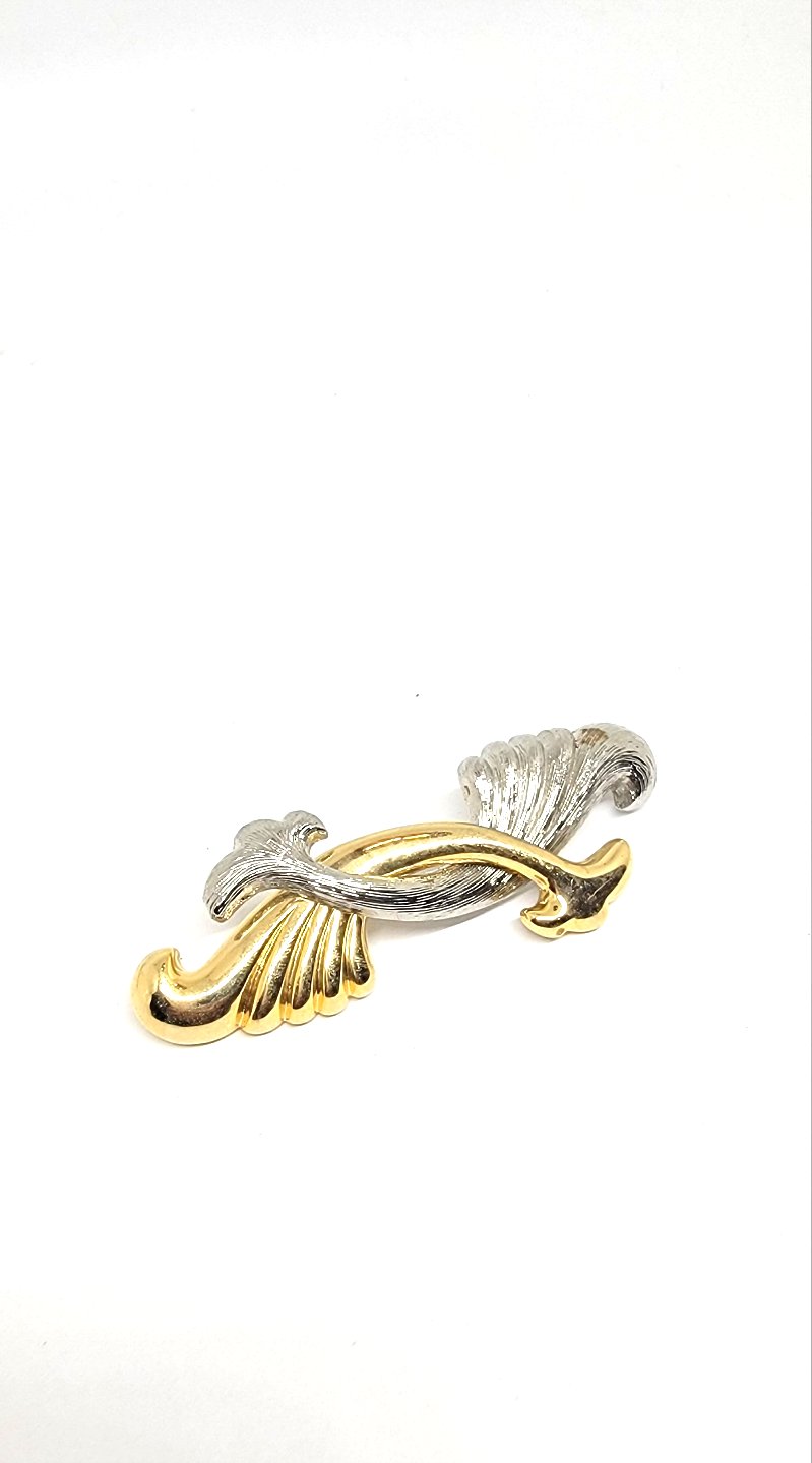 Vintage Two Tone Brooch