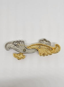 Vintage Two Tone Brooch