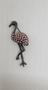 Flamingo Brooch